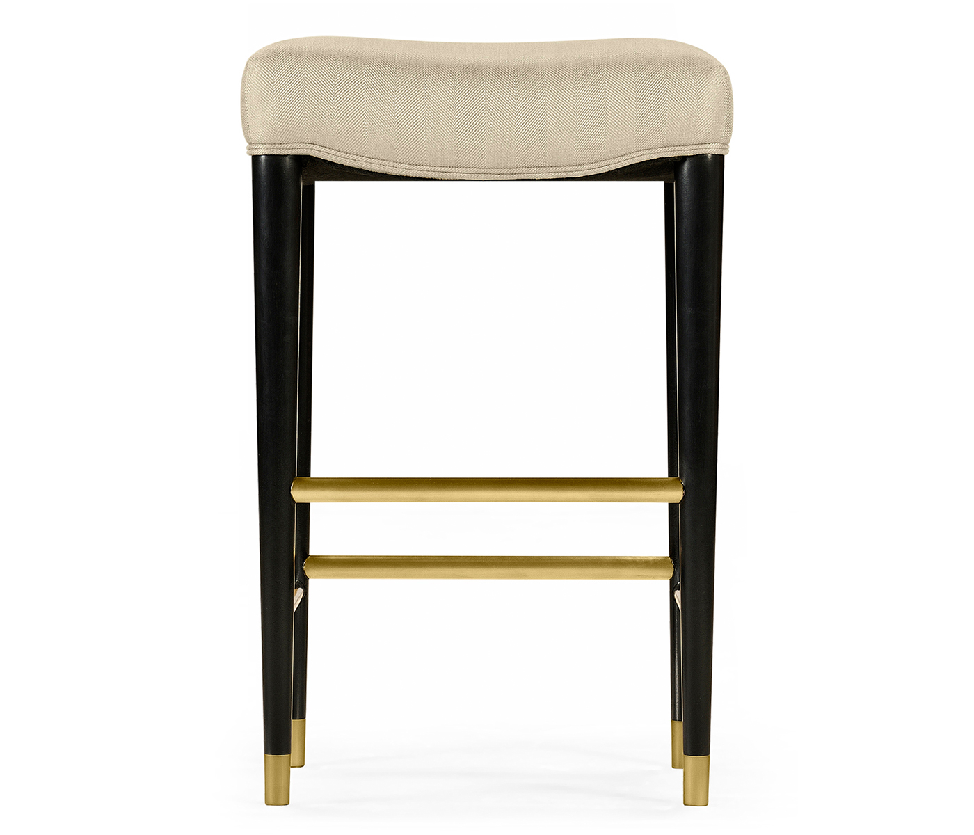 Black Painted Bar Stool