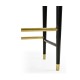 Black Painted Bar Stool