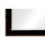 Black and walnut rectangular mirror (Small)