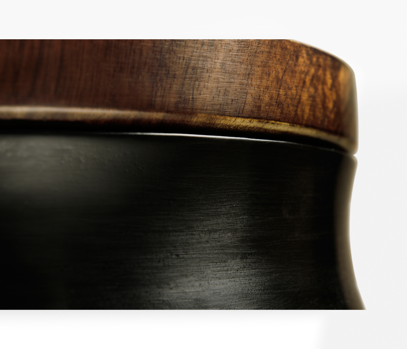 Black Barleytwist Quatrefoil Side Table