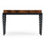 Black Barleytwist Console Table with Drawers