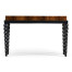 Black Barleytwist Console Table with Drawers