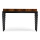 Black Barleytwist Console Table with Drawers