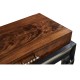 Black Barleytwist Console Table with Drawers