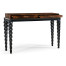 Black Barleytwist Console Table with Drawers