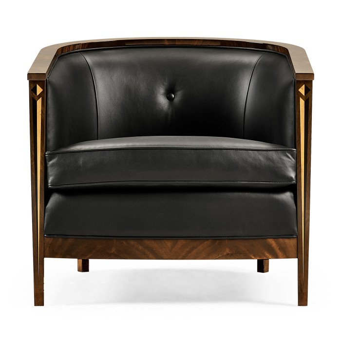Knightbridge Antique Mahogany Tub Chair