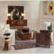 Knightbridge Antique Mahogany Tub Chair