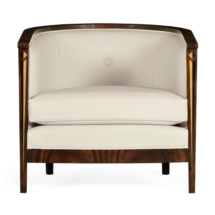 Knightbridge Antique Mahogany Tub Chair