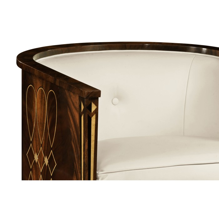 Knightbridge Antique Mahogany Tub Chair