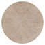 Limed Wood Dining Table with Wrought Iron Base 72