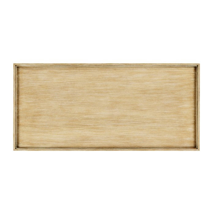 Classic Julian Herringbone console (Tan tweed)