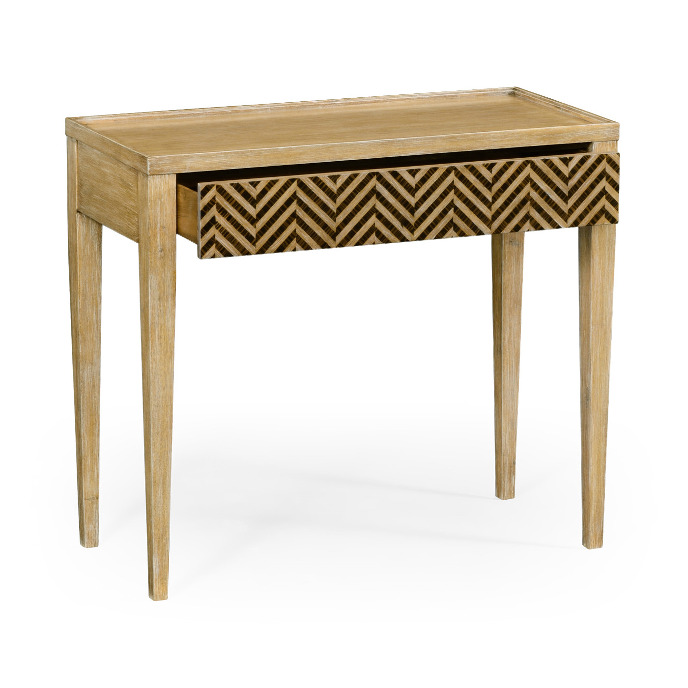 Classic Julian Herringbone console (Tan tweed)