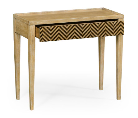 Classic Julian Herringbone console (Tan tweed)