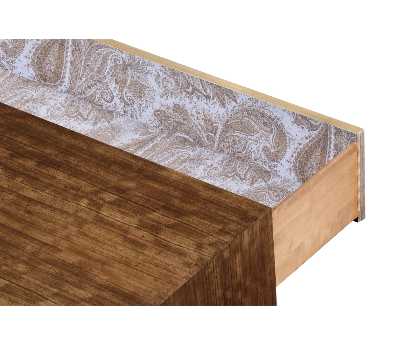 Pale Tartan Chest of Drawers