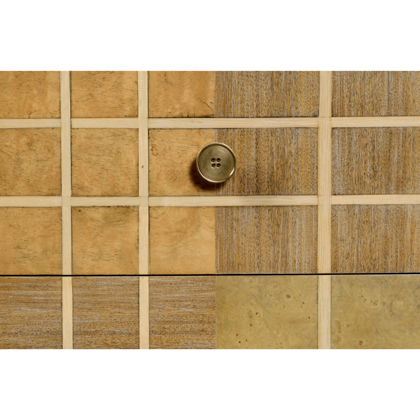 Pale Tartan Chest of Drawers