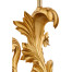 Gold-leaf gilded carved table lamp
