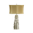 Antique silver table lamp