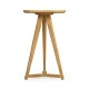 Oak & Oyster Side Table