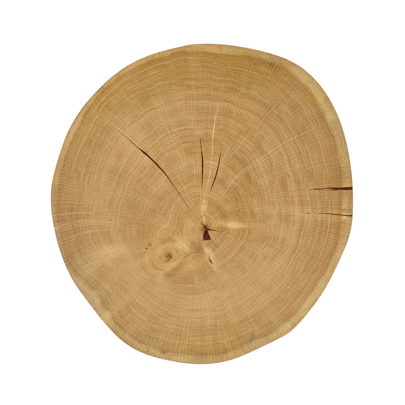 Oak & Oyster Side Table