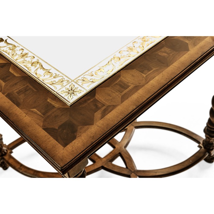 Oyster & Églomisé Side Table 26