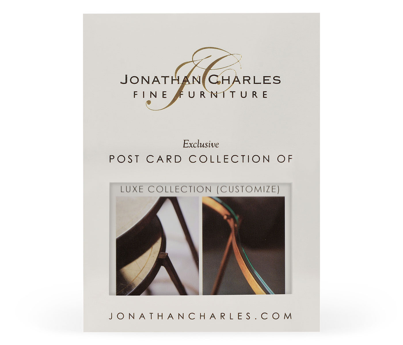 Luxe collection (customize) postcard