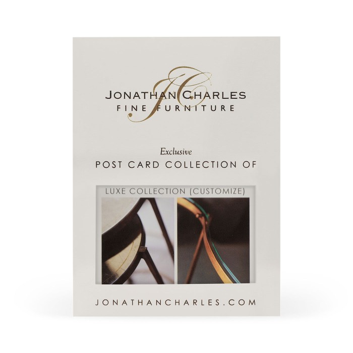 Luxe collection (customize) postcard