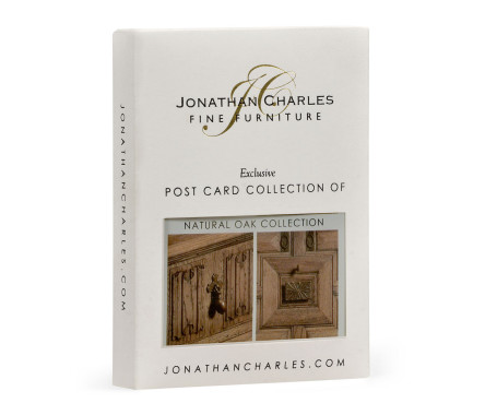 Natural oak collection postcard