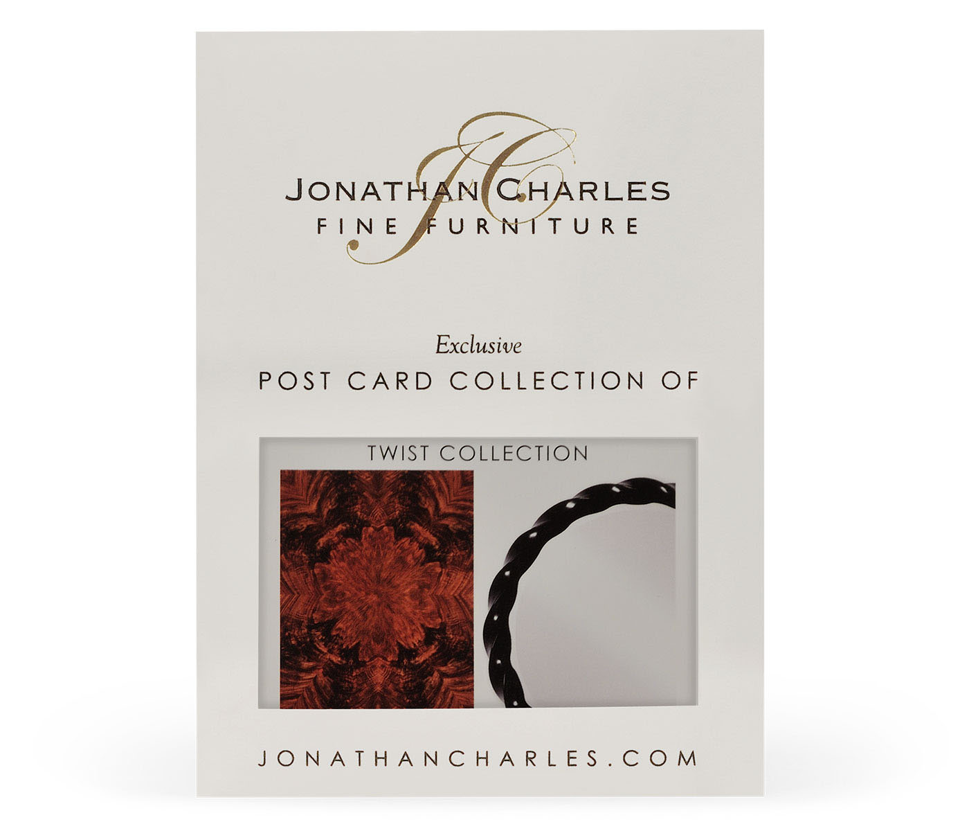 Twist collection postcard