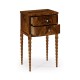 Walnut Barleytwist Lamp Table