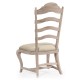 Casual Limed Acacia Dining Side Chair
