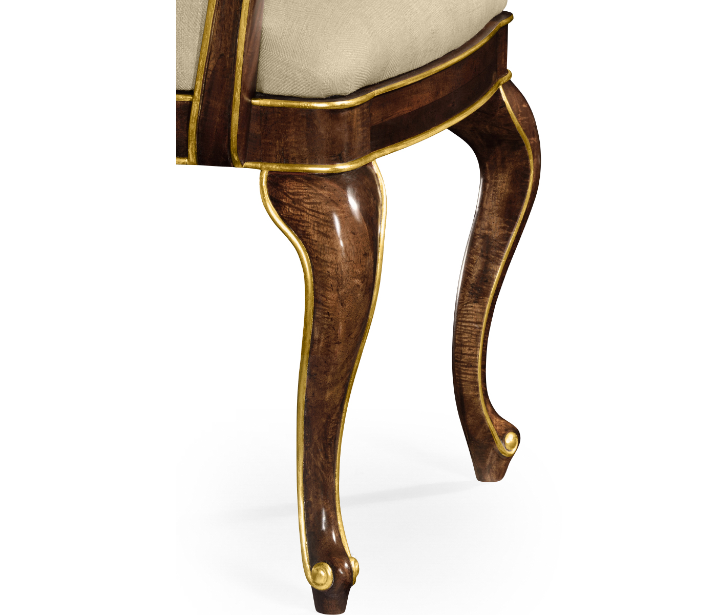 Antique Mahogany Brown Dining Arm Chair