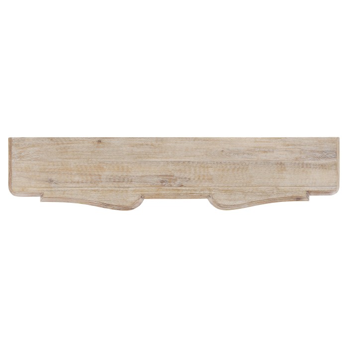 Rectangular Limed Acacia Console