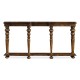 Rectangular Rustic Walnut Console