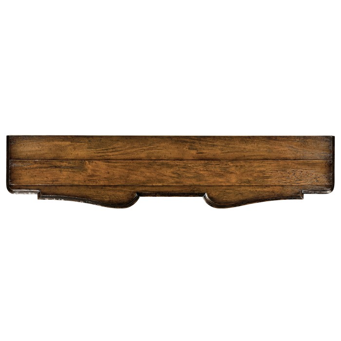 Rectangular Rustic Walnut Console