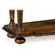 Rectangular Rustic Walnut Console