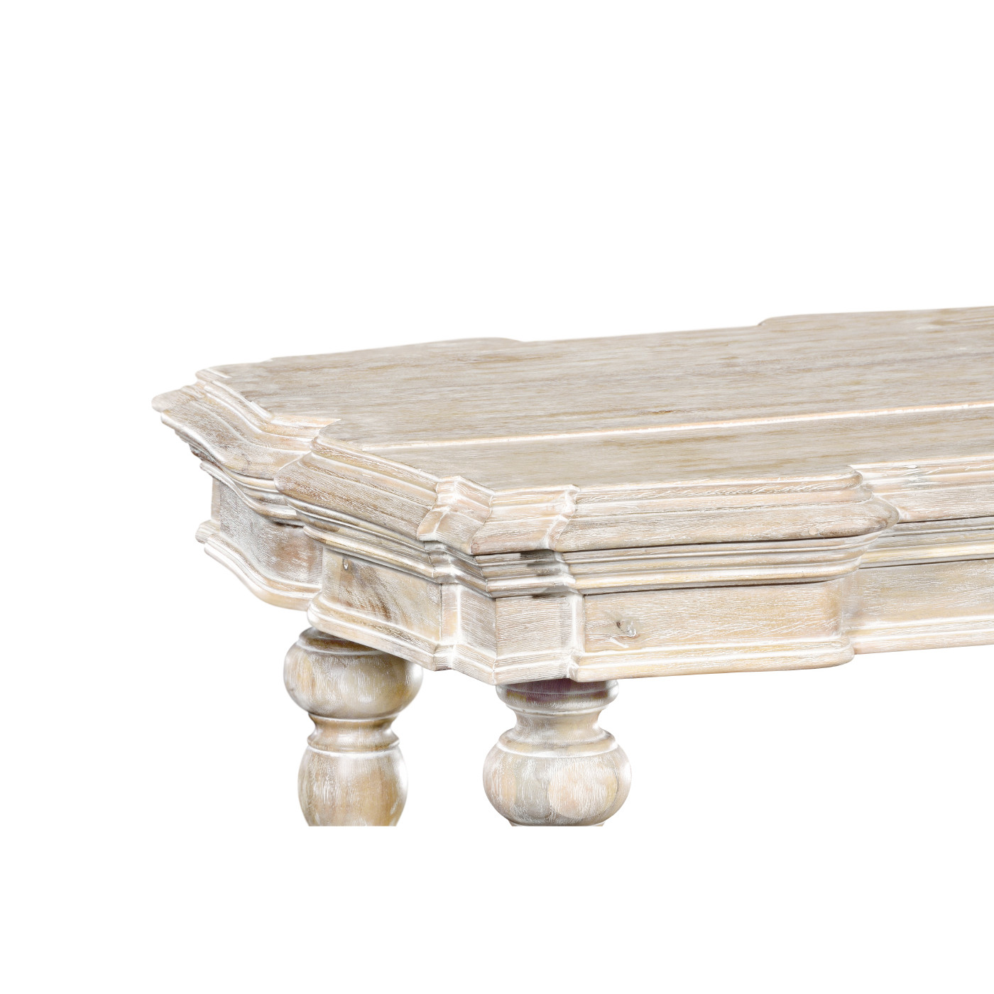 Limed Acacia Side Table