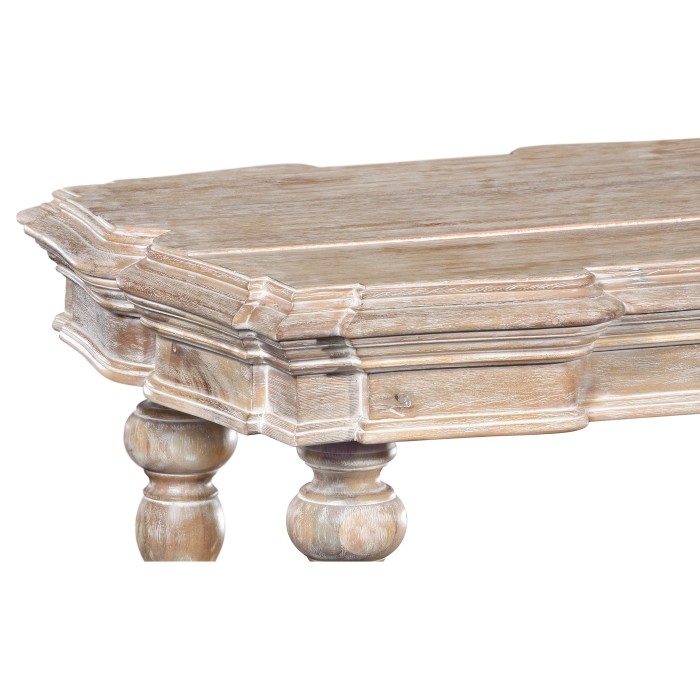 Limed Acacia Side Table