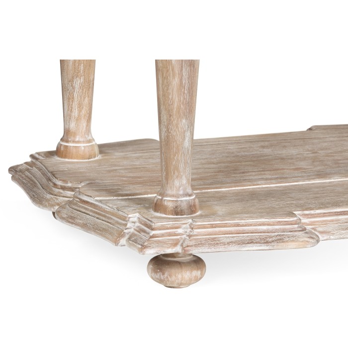 Limed Acacia Side Table