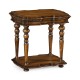 Rustic Walnut Side Table