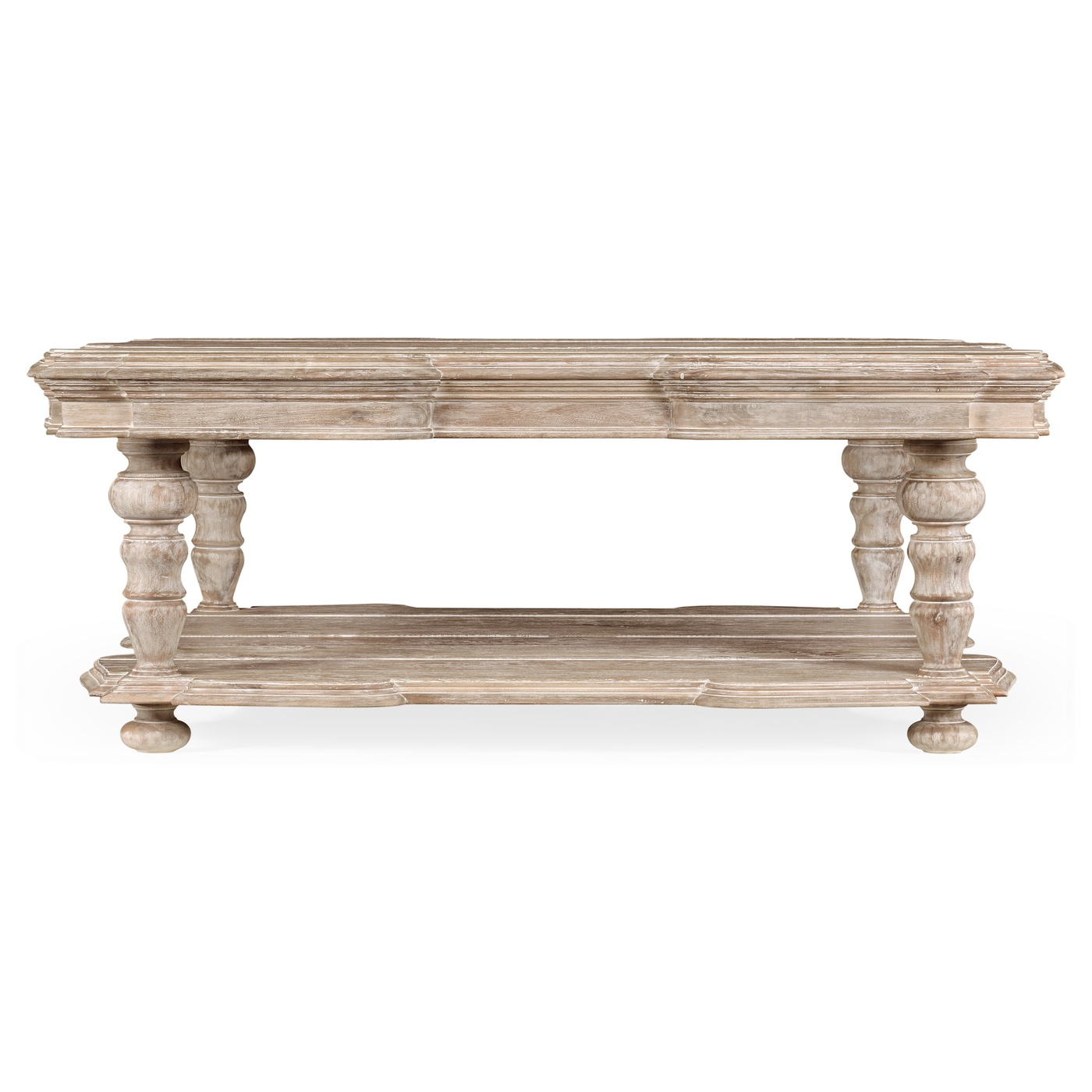 Square Limed Acacia Coffee Table