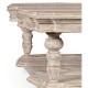Square Limed Acacia Coffee Table