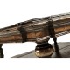 Square Rustic Walnut Coffee Table