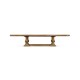 Medium Driftwood Extending Dining Table 110