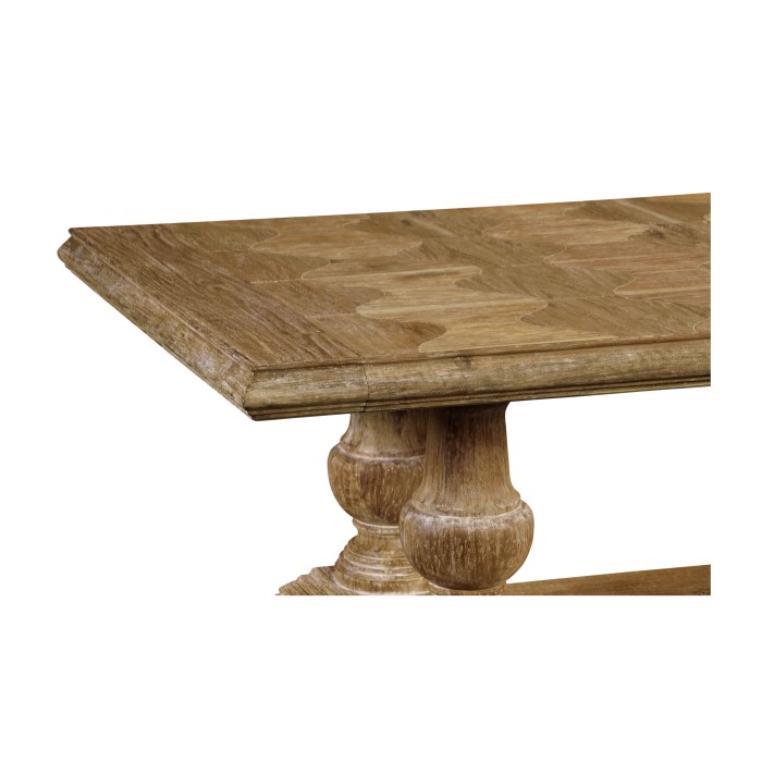 Medium Driftwood Extending Dining Table 110