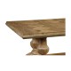 Medium Driftwood Extending Dining Table 110