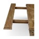 Medium Driftwood Extending Dining Table 110