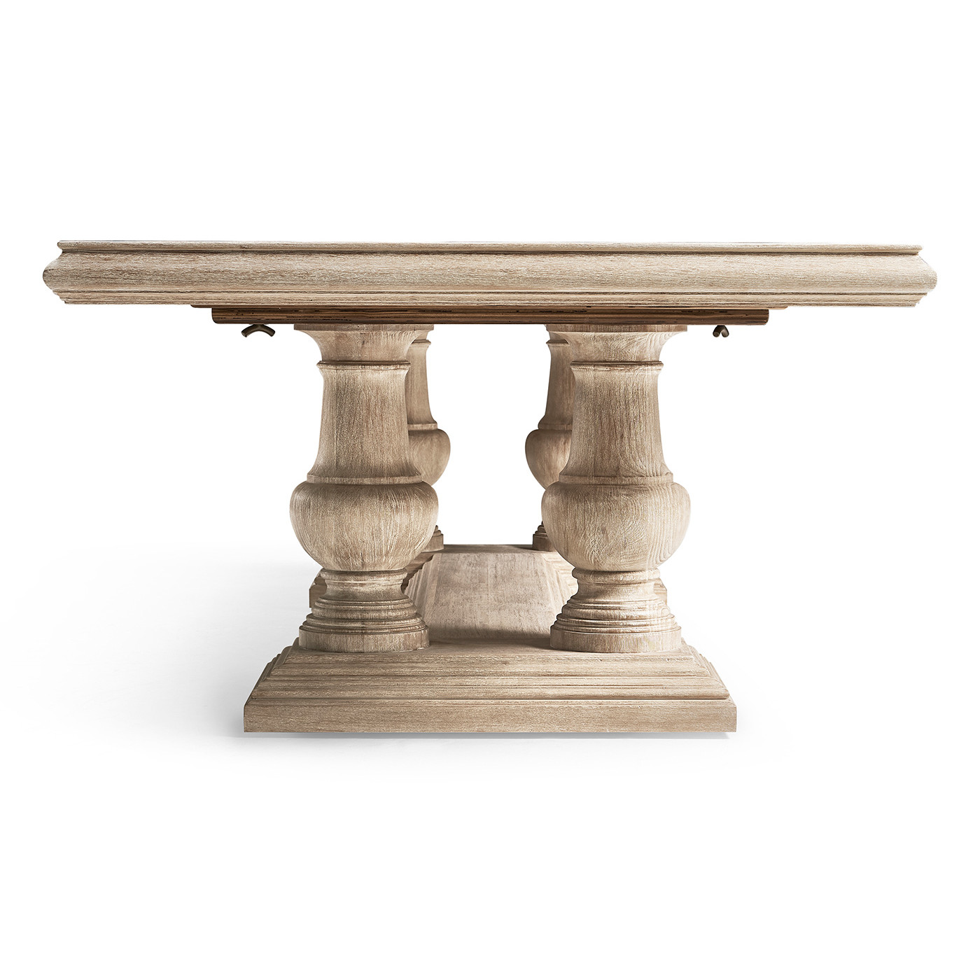 Limed Acacia Extending Dining Table 110