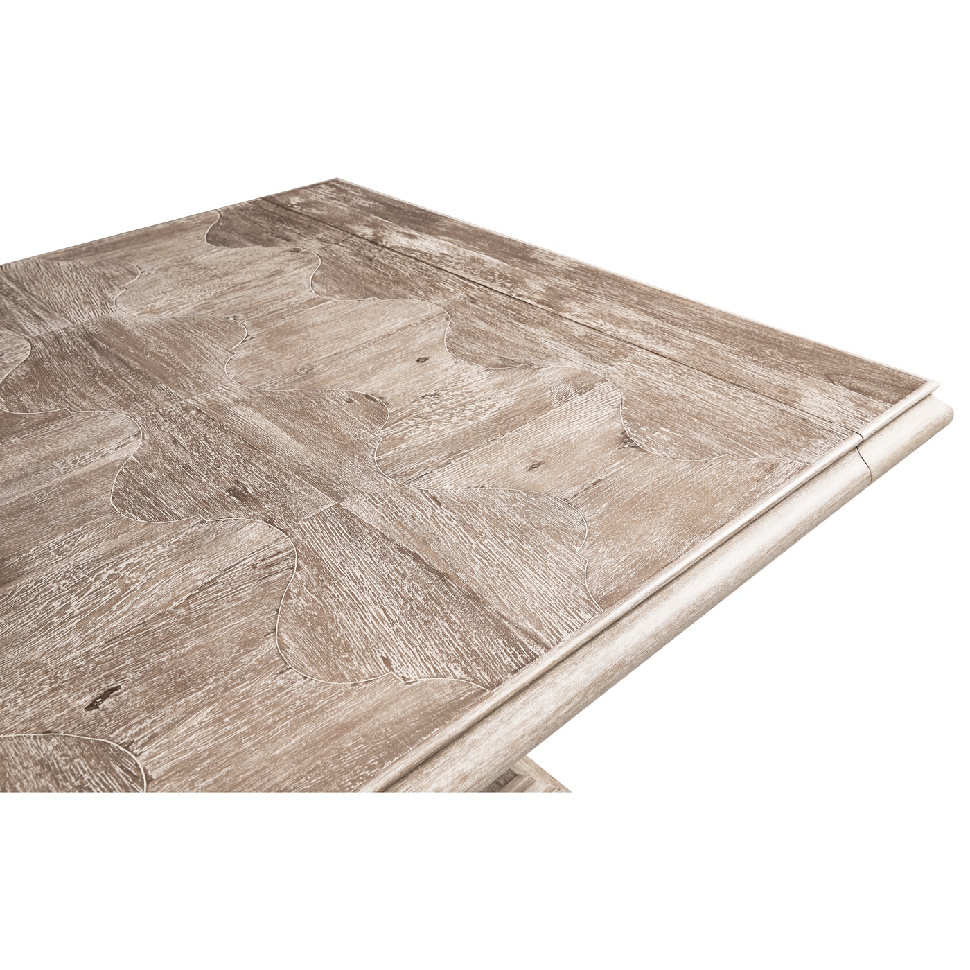 Limed Acacia Extending Dining Table 110