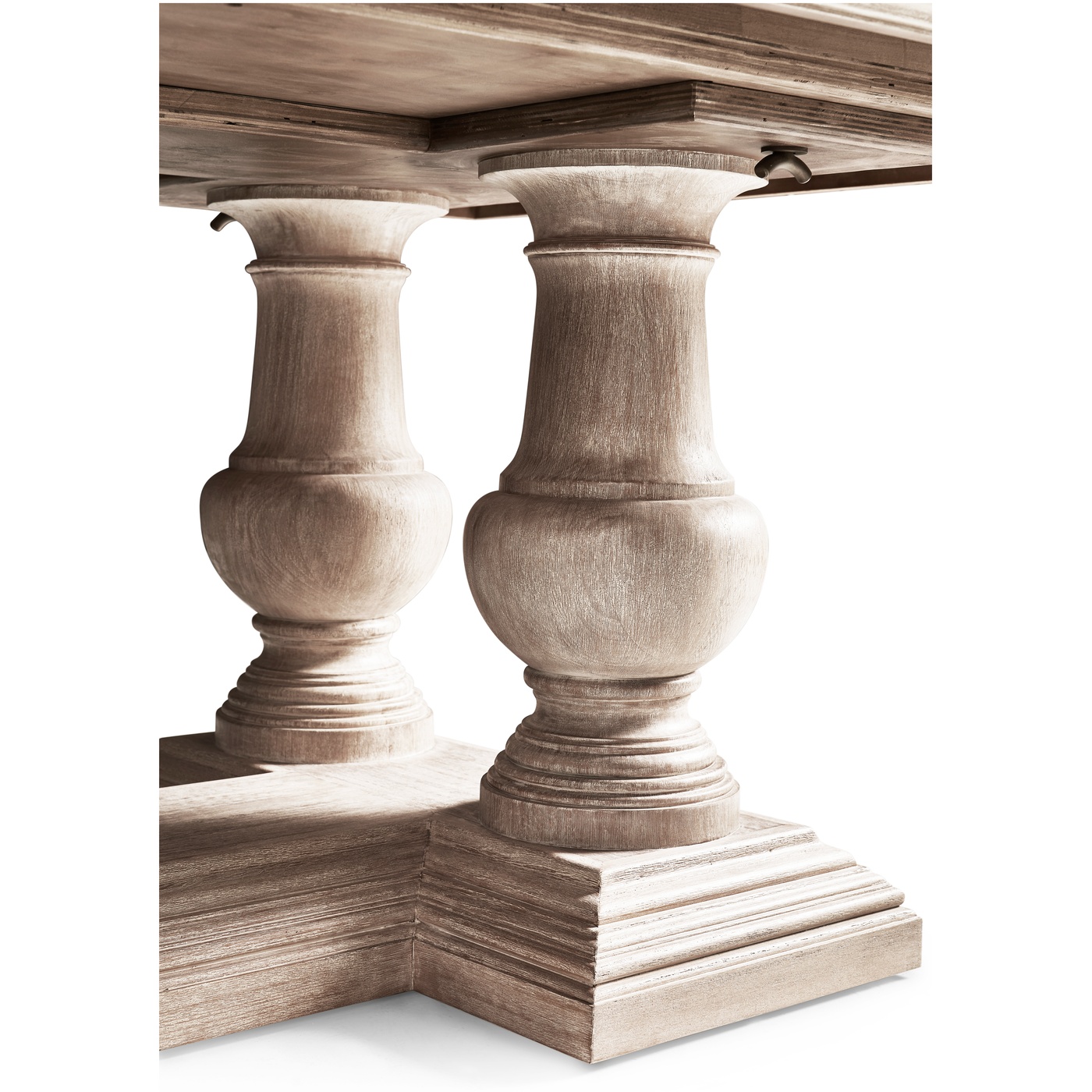 Limed Acacia Extending Dining Table 110