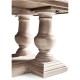 Limed Acacia Extending Dining Table 110